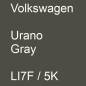 Preview: Volkswagen, Urano Gray, LI7F / 5K.